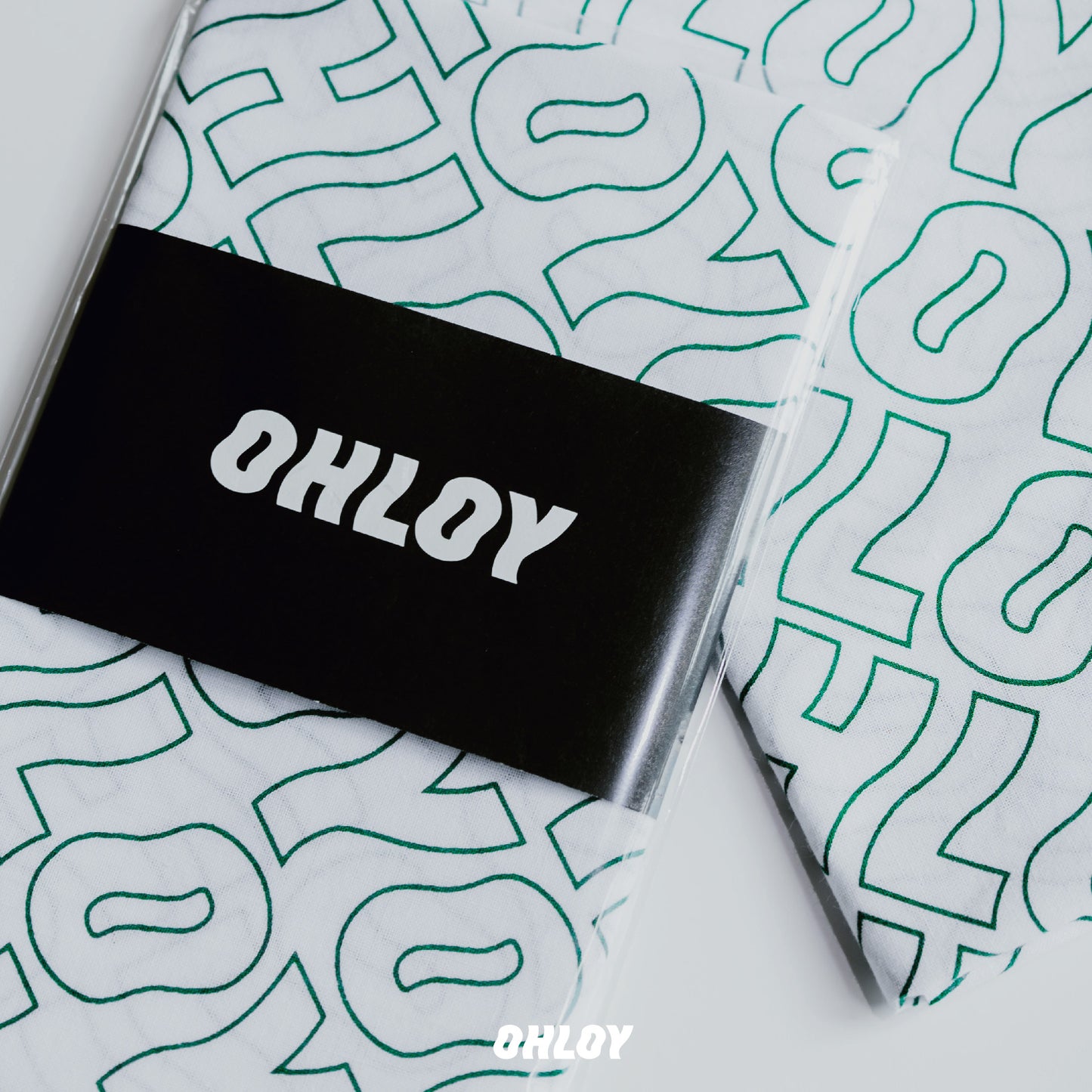 OHLOY ロゴ手ぬぐい