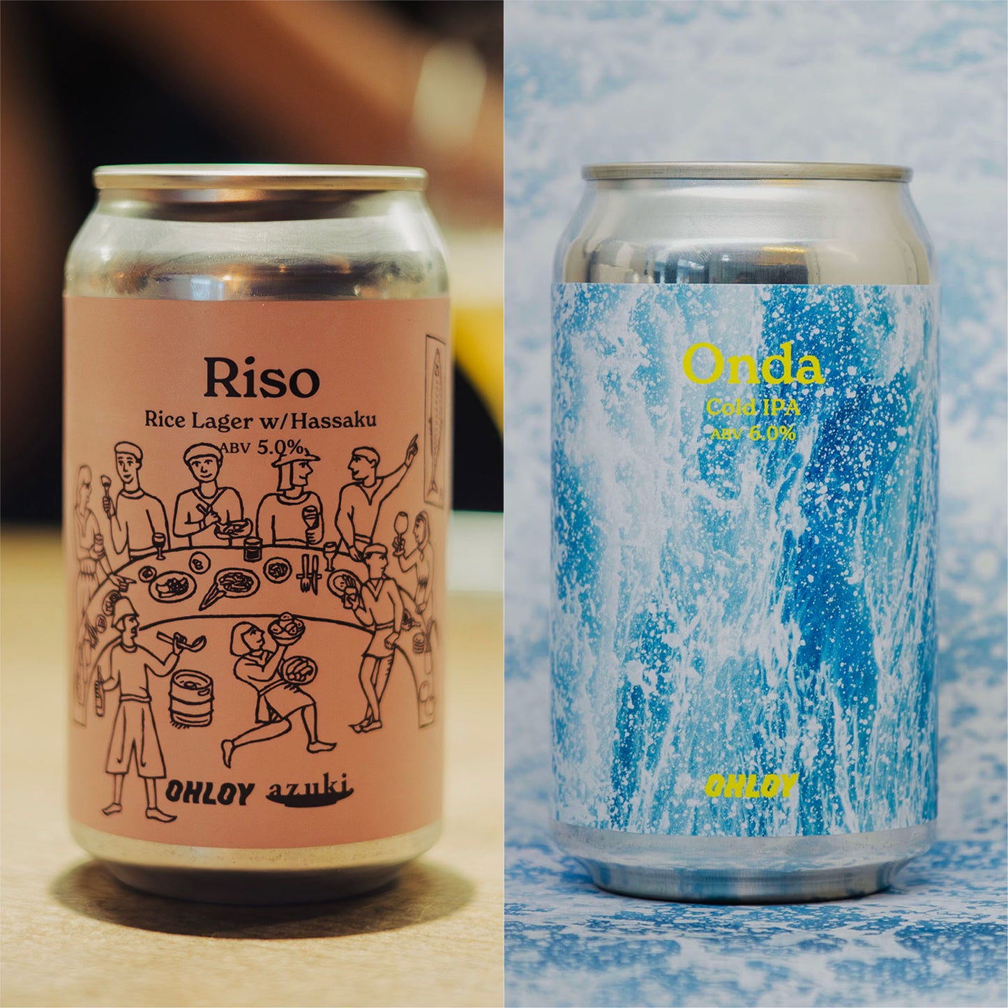 お米＆ラガー酵母をたのしむアソートセット（6缶セット）